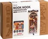 The image shows the packaging of a Rolife Book Nook & Wonderland 'Arcade Dating' 3D wooden puzzle kit. Podgląd zdjęcia produktu