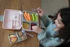 Melii Doppelstöckige Snackbox rosa Produktbild-Vorschau 3