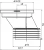 Belvit WC Anschlussstutzen Exzentrisch DN 110 40mm Produktbild-Vorschau 2