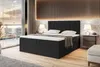 A bedroom scene with a bed, nightstands, and a balcony view. Produktbild-Vorschau