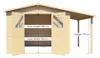 Gartenhaus Bertilo Fineline 4 inkl. Schleppdach 441 x 210 Produktbild-Vorschau 11