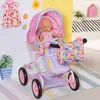 Kočárek pro panenky Baby Born Deluxe Pink Purple včetně Náhled obrázku produktu 2
