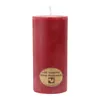 Cera d'api - Candela a colonna rossa 45x95mm Anteprima dell’immagine prodotto 2