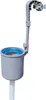 A pool skimmer basket with a hose attached, shown against a white background. Podgląd zdjęcia produktu