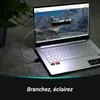 Lampe de lecture USB à 8 LED ultra-lumineuses pour regarder Voir les images du produit 5