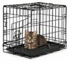 lionto Transportkäfig für Katzen aus Metall, stabil & Produktbild-Vorschau 1