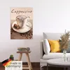 ARTland Poster Cappuccino - Kaffee Größe: 90x130 cm Produktbild-Vorschau 5