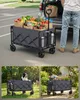 SONGMICS Faltbarer Bollerwagen, Transportwagen mit Griff, 4 Produktbild-Vorschau 4