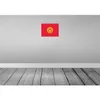 vianmo Blechschild 30x40 cm Kirgisistans Kyrgyzstan Flagge Produktbild-Vorschau 2
