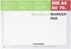 transotype Markerblock DIN A4 70 g/qm 50 Blatt Produktbild-Vorschau 1