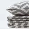 HOMESCAPES Tagesdecke mit Chevron-Muster, 100% Baumwolle, Produktbild-Vorschau 6