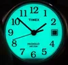 Close-up of a Timex watch face with Indiglo illumination. Produktbild-Vorschau