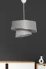 Opviq, Barette - Silver, Grey, Kronleuchter, Grau, Metall, Produktbild-Vorschau 1