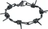 etNox hard and heavy Armband Uni Stacheldraht silberfarben Produktbild-Vorschau 1