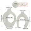 WISFOR 2er Blumenvase , Pampasgras Vasen, Dekovase, Produktbild-Vorschau 7