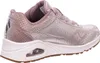 Side view of a pink and silver sneaker. Anteprima dell’immagine prodotto