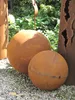 Edelrost Kugel 20 cm bis 50 cm Vollkugel - 40 cm Produktbild-Vorschau 3