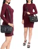 ROYALZ "Dakota" Vintage Schultertasche Damen Leder kleine Produktbild-Vorschau 2