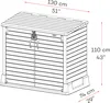 Duramax StoreAway Aufbewahrungsbox 2er Mülltonnenbox 850 l, Produktbild-Vorschau 6