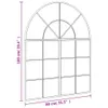 vidaXL Lustro ścienne czarne 80x100cm Zakrzywione żelazko Podgląd zdjęcia produktu 7