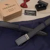 Cintura per pantaloni nera da uomo di TRESSARI, 125 cm, Anteprima dell’immagine prodotto 5