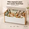 Caja de juguetes ALVIX con banco y cojín de 3 cm de grosor, Vista previa de la imagen del producto 2