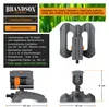 Irrigatore quadrangolare Brandson, irrigatore da giardino, Anteprima dell’immagine prodotto 2
