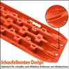 LARS360 Orange Sandbleche 2x Offroad Anfahrhilfe Zubehör Produktbild-Vorschau 6