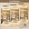 Specchio da bagno COSTWAY con illuminazione, specchio da Anteprima dell’immagine prodotto 6