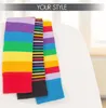 Footstar 6 Paar gestreifte hohe Socken für Frauen - Fun Produktbild-Vorschau 4