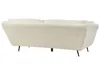 BELIANI Sofa Weiß 3-Sitzer aus Bouclé Stoff mit Steppungen Produktbild-Vorschau 6
