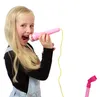 Ružový plastový karaoke mikrofón na batérie so svetlom a Náhľad obrázku produktu 8
