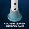 HOMCOM Siège de Douche réglable en Hauteur Tabouret de Voir les images du produit 6