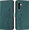 Samsung Galaxy A57 Hülle - Coverup Smile Klapphülle - Grün Produktbild-Vorschau 1