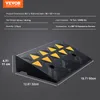 A product shot of a rubber ramp with dimensions and specifications overlaid. Produktbild-Vorschau