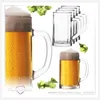 PLATINUX Bierseidel mit Henkel aus Glas Set 6-Teilig 300ml Produktbild-Vorschau 8