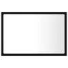 vidaXL LED-Badspiegel Schwarz 60x8,5x37 cm Acryl Produktbild-Vorschau 3