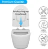 WC-Sitz mit Absenkautomatik D Form Slim Toilettendeckel Produktbild-Vorschau 5