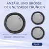 2x Regenfass Deckel 120cm, faltbar & robust, Laubschutz Produktbild-Vorschau 5