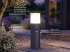 Lampadaire sur pied avec détecteur de mouvement, Voir les images du produit 5