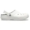 crocs Classic Lined Clog Weiß / Grau Croslite Größe: 41/42 Produktbild-Vorschau 22