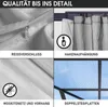 Alu Pavillon PAGODE 3,5x3,5m hellgrau mit Moskitonetz Produktbild-Vorschau 6