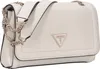 A white Guess handbag with a silver chain strap. Produktbild-Vorschau