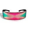 Product shot of LED glasses on a white background. Podgląd zdjęcia produktu