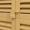 Outsunny Gartenschrank Holz Geräteschuppen 4 Fächer mit Produktbild-Vorschau 8