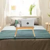 Relaxdays Laptoptisch, klappbarer Betttisch aus Bambus, Produktbild-Vorschau 2