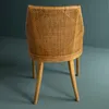 Krzesło rattanowe wys. 88 cm - JULIE Podgląd zdjęcia produktu 4