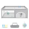 LZQ Laufstall Baby 180x150cm, Laufgitter Baby Absperrgitter Produktbild-Vorschau 15