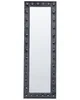 BELIANI Stojace zrkadlo tmavosivý zamatový rám 50 x 150 cm Náhľad obrázku produktu 5