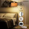 MONZANA® Bogenlampe Stoffschirm Marmorfuß 150-175 cm Produktbild-Vorschau 2